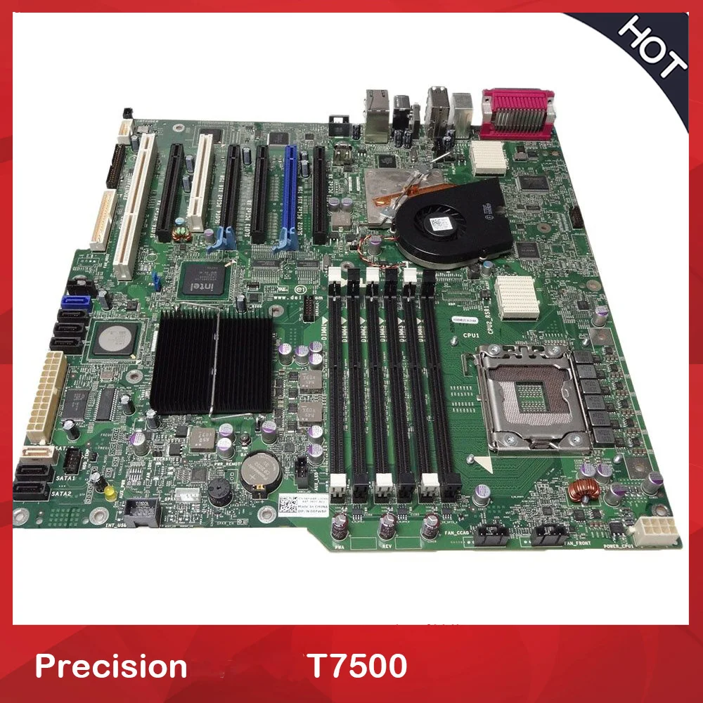Scheda Madre Origin Workstation Per Dell Precision T7500 0 D881F D881F Lga1366 Completamente Testata Di Buona Qualità