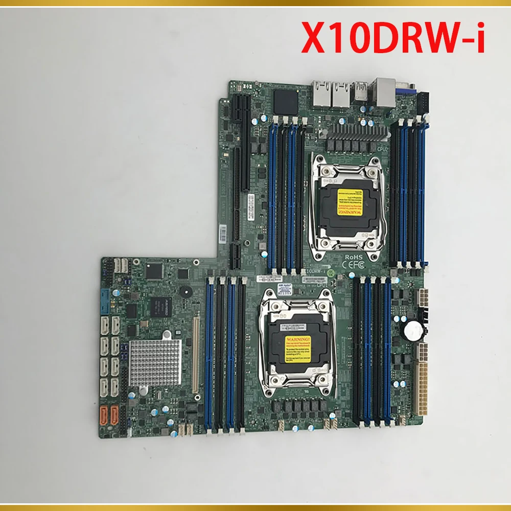 Scheda Madre Del Server Per Supermicro Dual Server C612 2011 E5-2600 16 Dimms 2400Mhz Ddr4 X10Drw-I