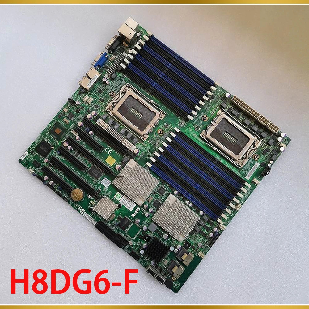 Per Scheda Madre Supermicro Server Dual Amd Opteron Processori Serie 6000 Ddr3 Lsi 2008 Sas Controller Sas A 8 Porte 6 Gbps H8Dg6-F