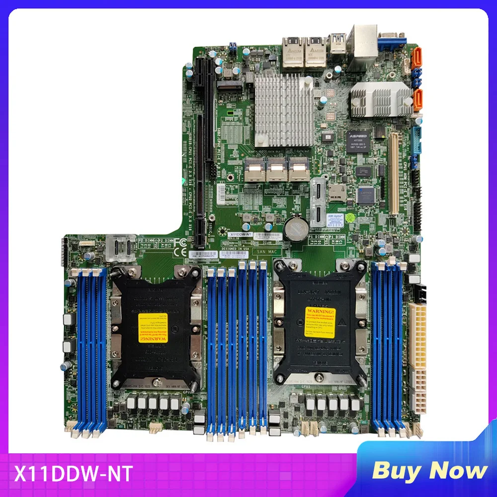 Per Scheda Madre Supermicro Server Lga 3647 Ddr4 X11Ddw-Nt