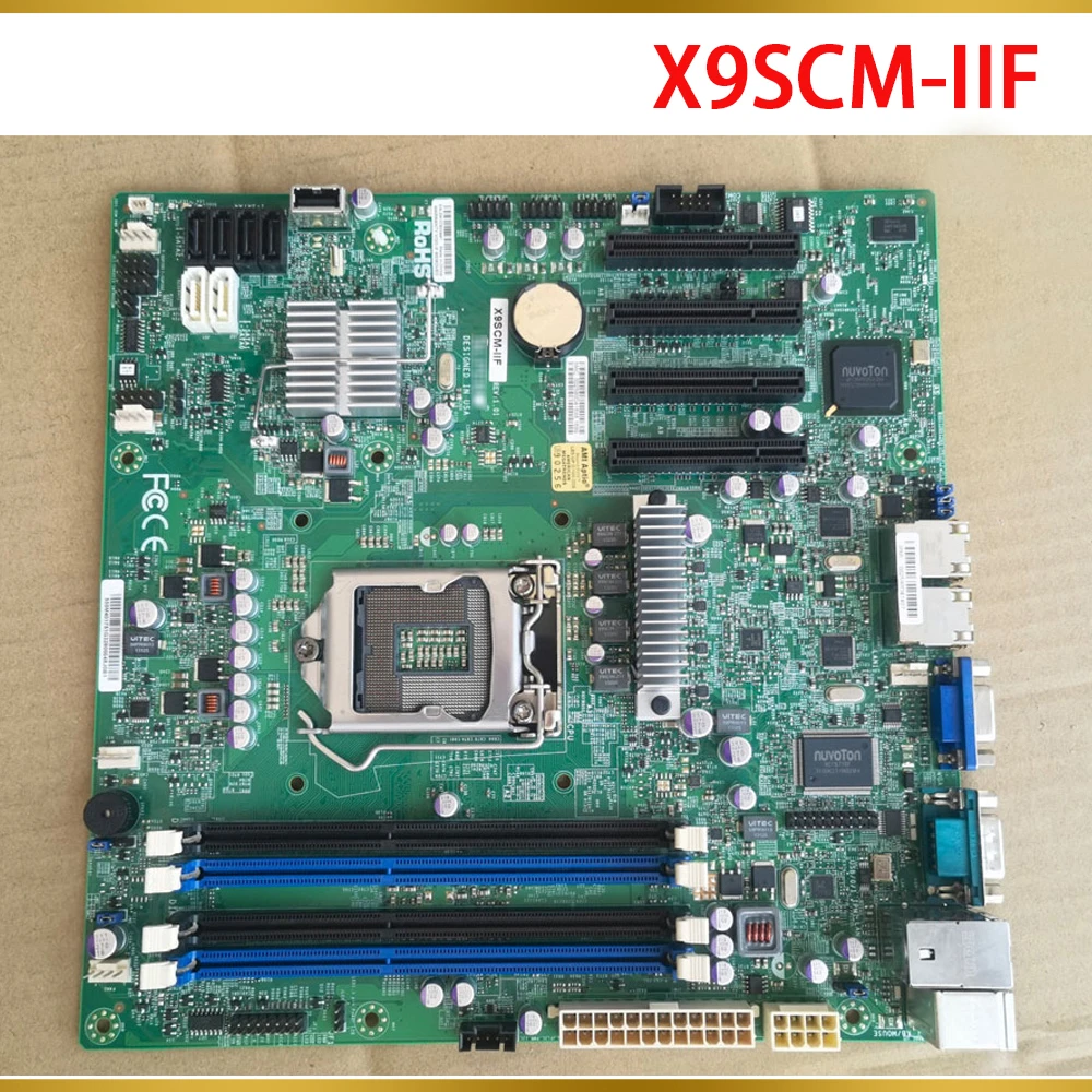 Per Scheda Madre Supermicro Server Lga1155 X9Scm-Iif