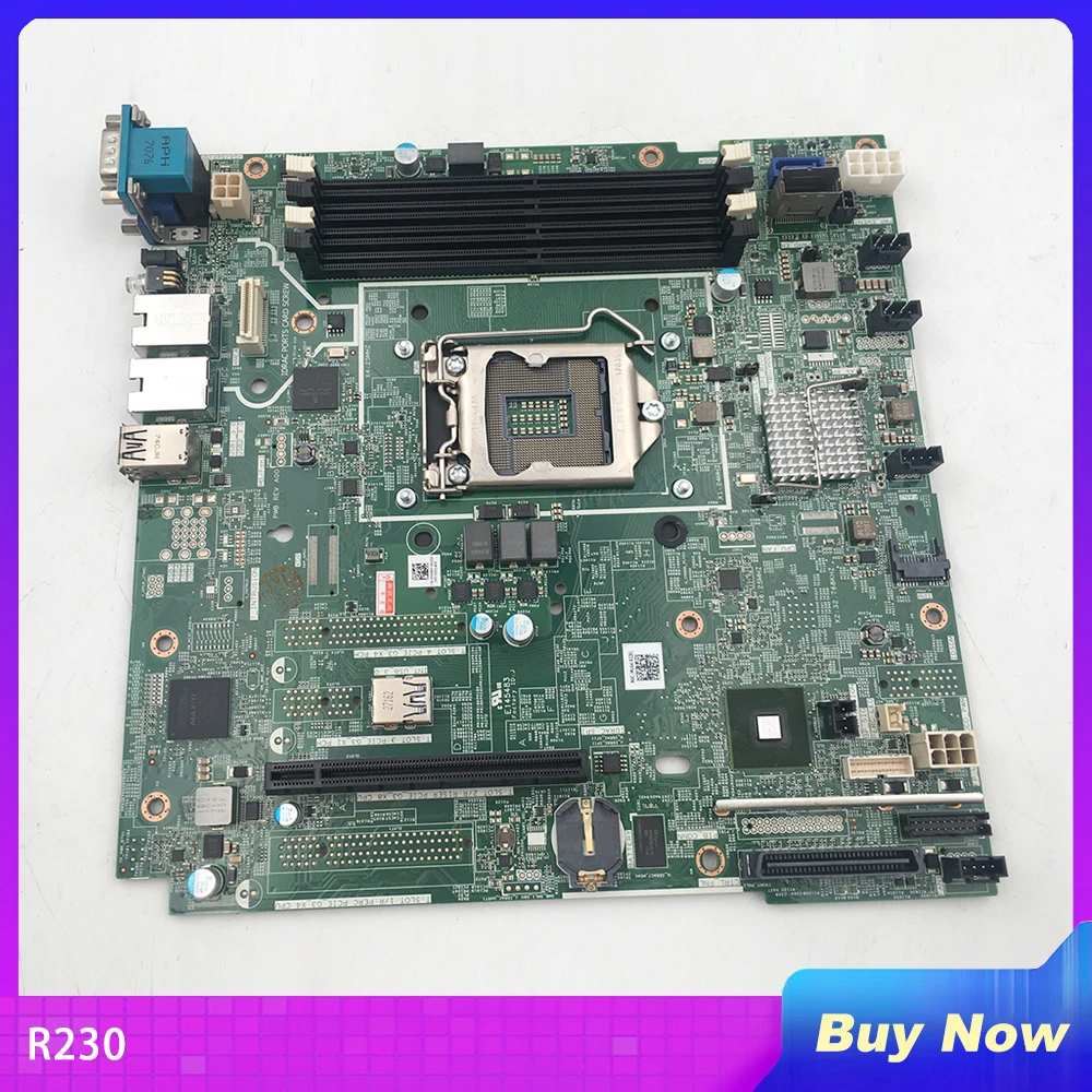 Per Dell R230 1U Scheda Madre Del Server 0Dwx9P Dwx9P Cn-Dwx9P 0Mfxty 08Ty14 Mainboard