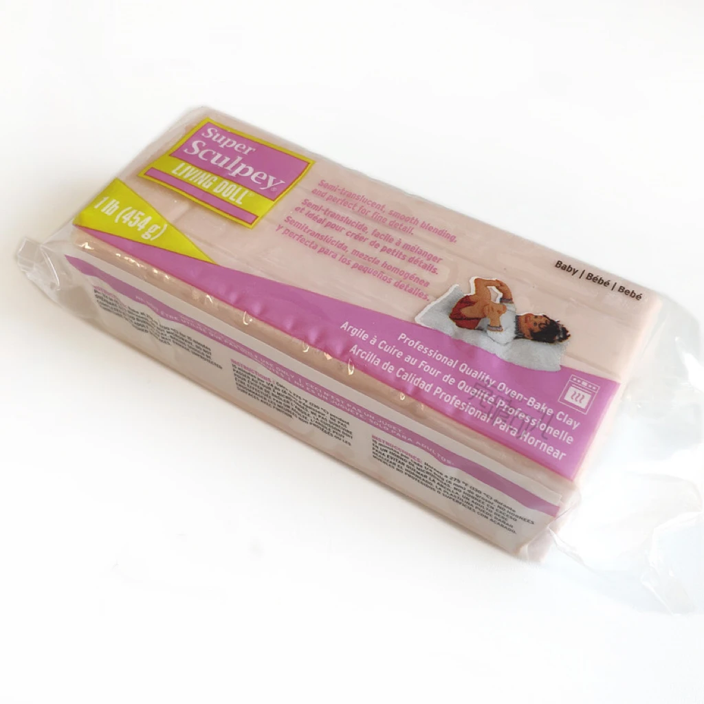 454G Super Sculpey Bambole Del Bambino Bambola Vivente Bjd Che Fa Fai Da Te Argilla Morbida Sculpey Argilla Polimerica Ceramica Colore Nudo