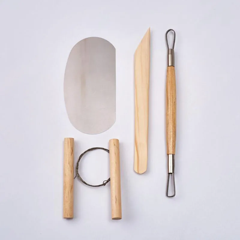 4 Pezzi Utile Tagliapasta Filo Per Argilla Sculpey Plastilina Formaggio Strumento Di Ceramica Pasta Ceramica Super Alta Qualità