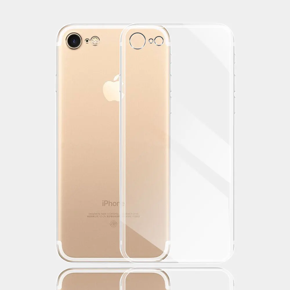 Per Iphone Se 2020 Custodia Ultra Sottile In Silicone Trasparente Morbido Tpu Cover Posteriore Per Iphonese3 2023 Coque Per Iphone 7 8 Paraurti Fundas