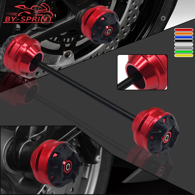 Yzf-R3 Assale Anteriore E Posteriore Forcella Crash Cursori Ruota Cadente Protector Kit Moto Cnc Per Yamaha R3 R3 Yzf R3 2015-2022