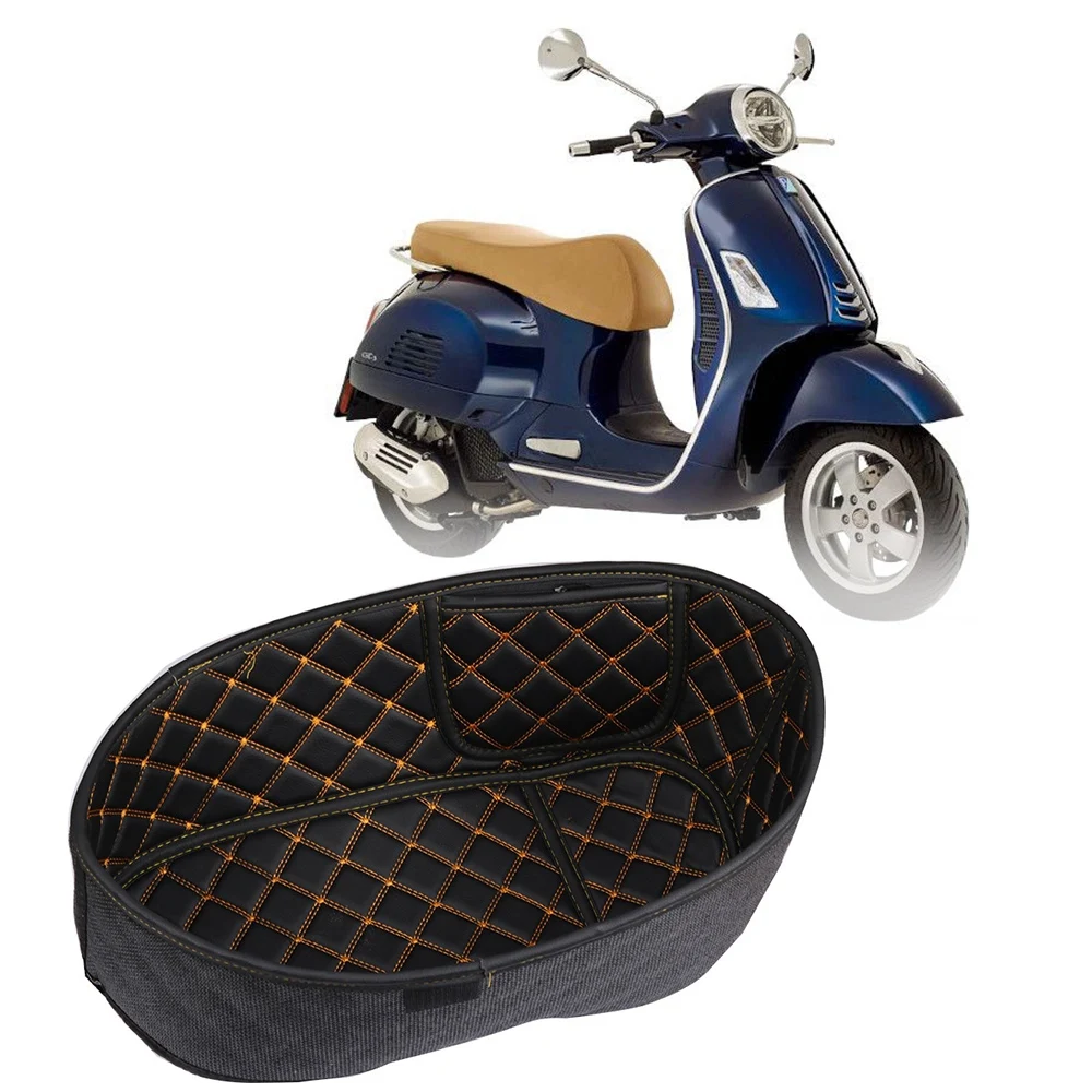 Per Vespa Gts 300 Accessori Moto Posteriore Tronco Cargo Liner Protector Seat Bucket Pad