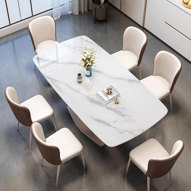 Modern Hall Tavoli Da Pranzo Salon Nordic Luxury Dinette Conference Tavolini Soggiorno Corridoio Tavolo Da Giardino Mobili
