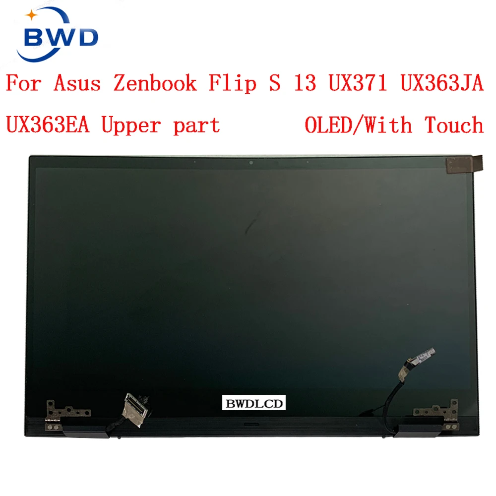 Oriignal Nuovo Pannello Oled Per Asus Zenbook Flip S 13 Ux371Ea Ux371E Ux371 Ux371Ja Schermo Touch Lcd Display Assembly Con Coperchio