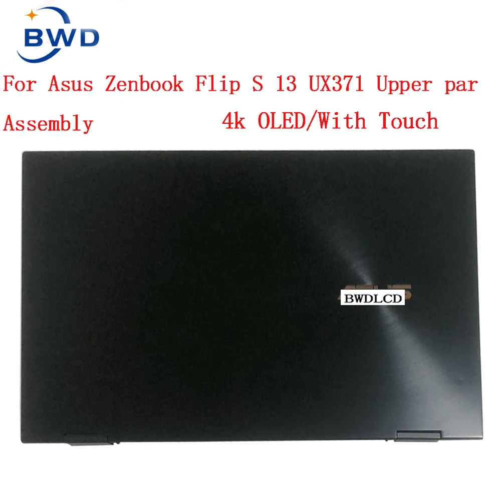 Pannello Oled Uhd Originale Per Asus Zenbook Flip S 13 Ux371Ea Ux371E Ux371 Ux371Ja Schermo Touch Display Lcd Con Coperchio