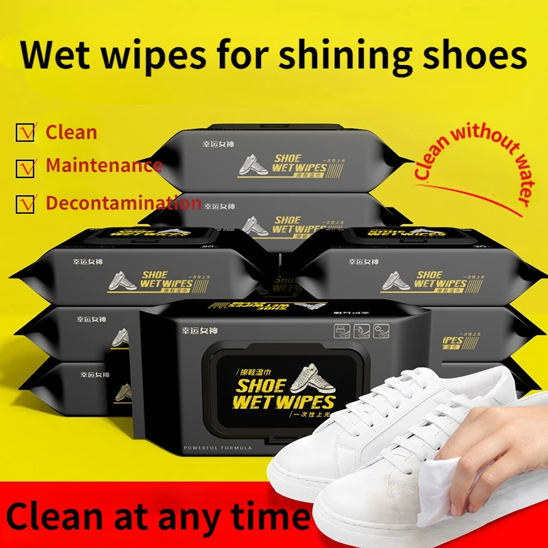 Salviette Per La Pulizia Delle Scarpe Prodotti Per La Pulizia Delle Scarpe Non Utilizzare L'Acqua Per Rimuovere Le Macchie Salviette Detergenti Usa E 