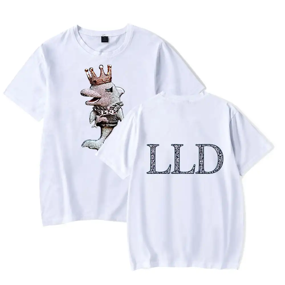 Young Dolph Lld Merch Tee T-Shirt Logo Estate Uomo/Donna Tshirt Manica Corta Youngdolph Top