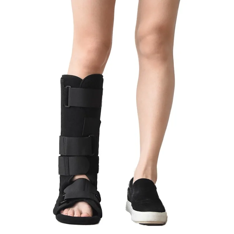 2017 Vendita Real Knee Liner Walkers Achille Tendine Stivali Caviglia Frattura Riabilitazione Fissaggio Brace Walker Boot Piede Ortesi