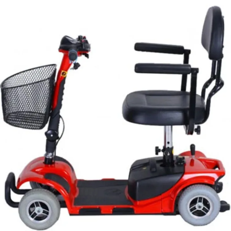 Scooter Elettrico Per Anziani A 4 Ruote Scooter Pieghevole Per Disabili Disabili Per Anziani