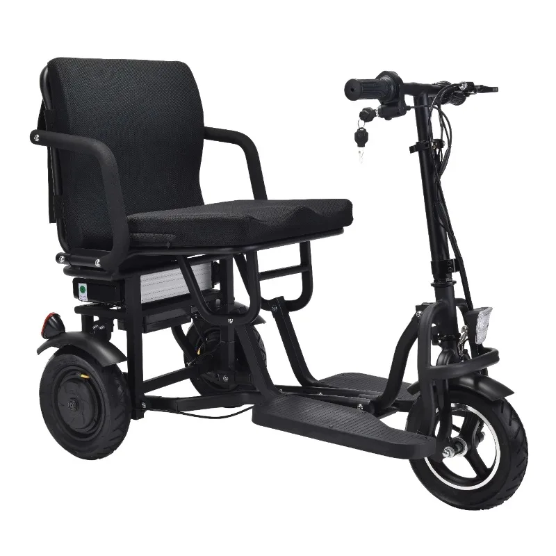 3 Ruote Pieghevole Mobilità Scooter Adulto Kick Ciclomotore E Scooter Portatori Di Handicap Scooter Tricicli Elettrici In Vendita