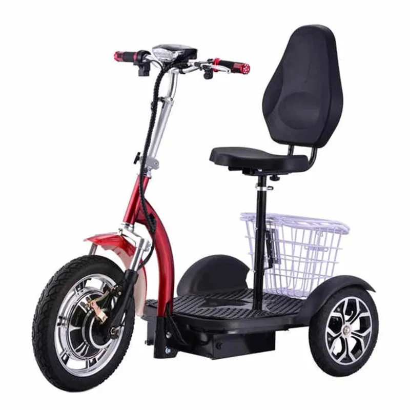 Scooter Elettrici Per Disabili Disabili Con Mobilità A Tre Ruote Per Disabili Da Viaggio Con Motore Pieghevole Per Adulti In Vendita