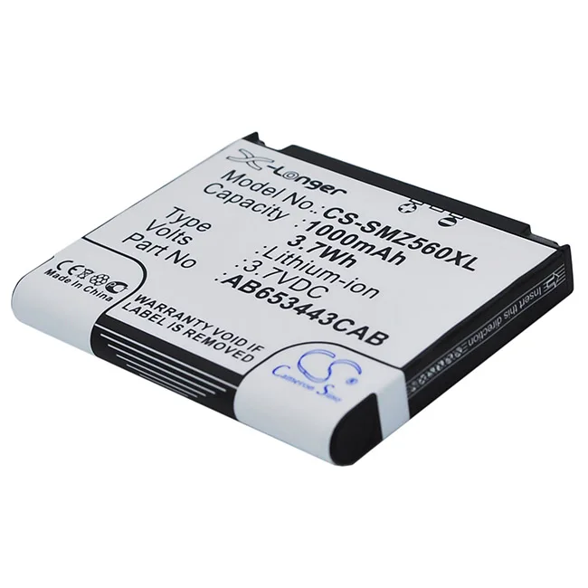 Batteria Da 1000Mah Per Samsung Ecco Sgh-T919 Sgh-M810 Guarda T919 Instinct Mini S30 Sph-810 Instinct S30 Impression