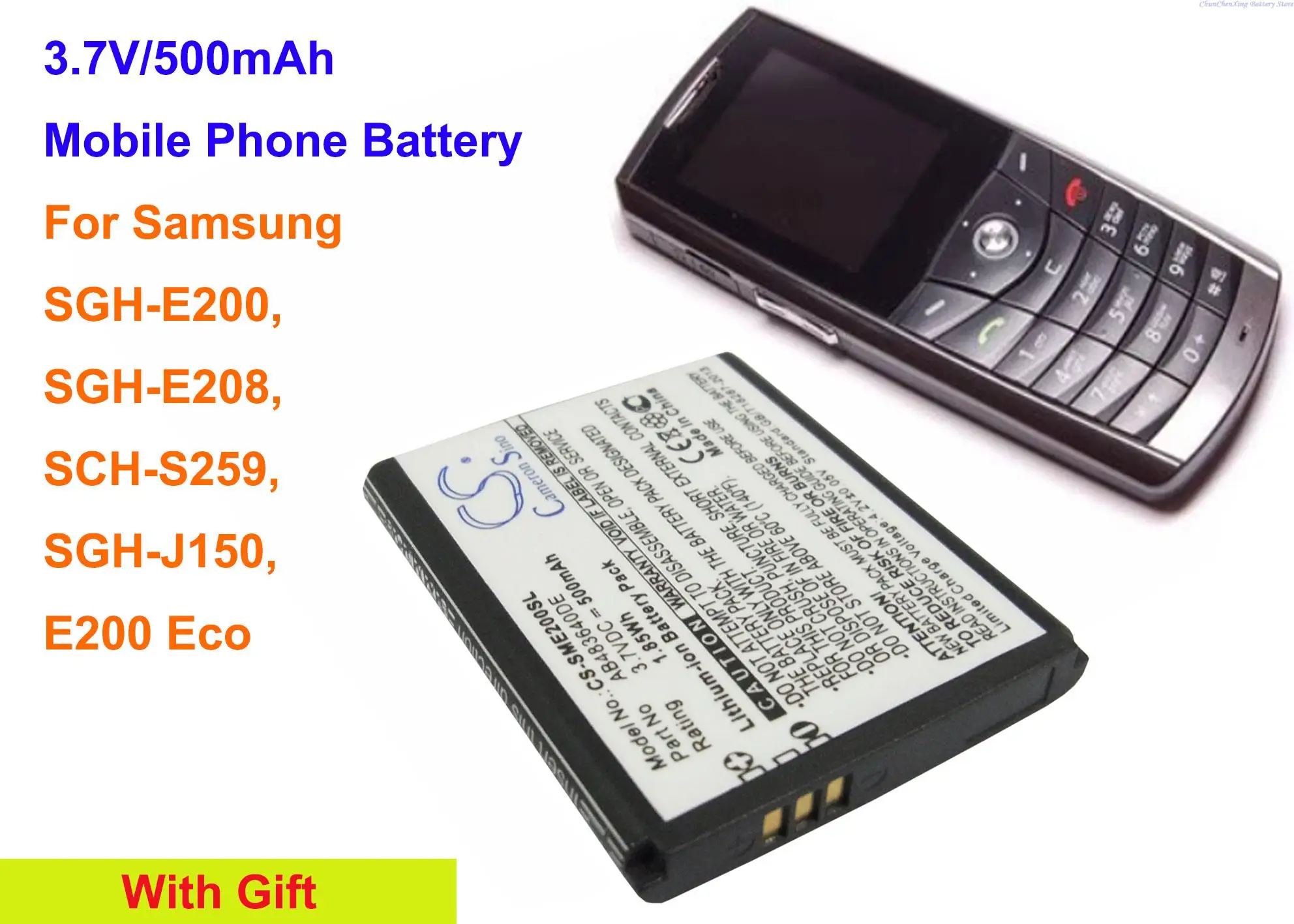 Batteria Orangeyu Ab483640Cc, Ab483640De, Ab483640Du Per Samsung E200 Eco, Sch-S259, Sgh-E200, Sgh-E208, Sgh-J150