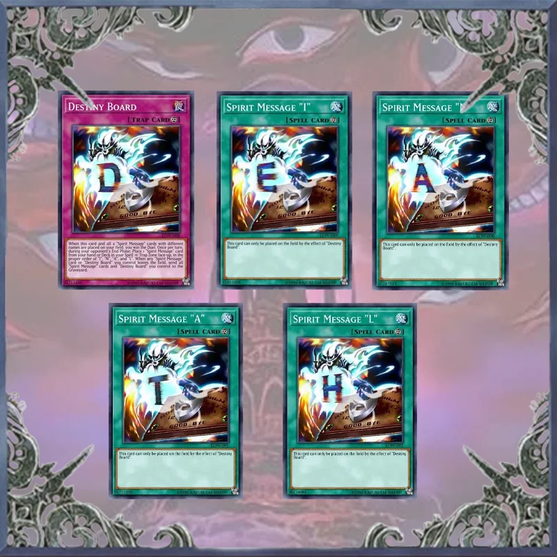 55 Pcs Destiny Board Yugioh Card Game Deck Carta Fai Da Te Non Originale Master In Stock