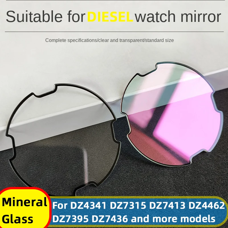 Lenti In Vetro Minerale Per Diesel Dz7413 Dz7370 Dz7395 Dz7396 Dz4413 Dz7314 Dz7313 Dz7333 Tavolo Di Ricambio Per Superfici A Specchio