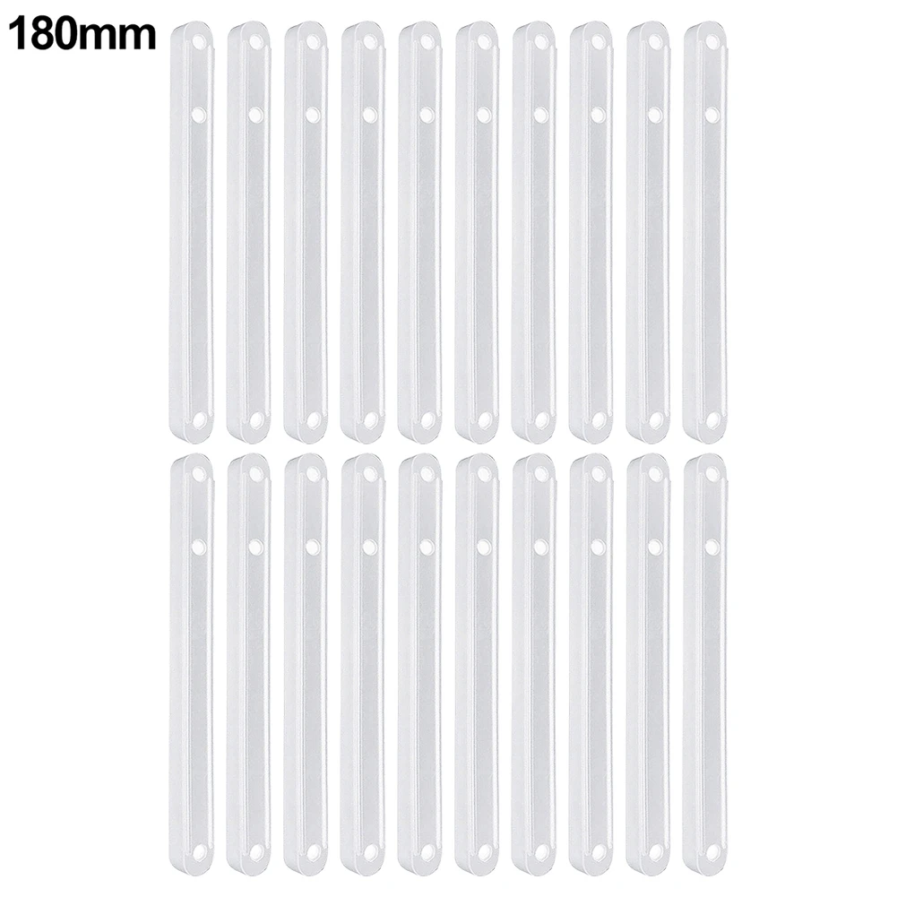 20 Pezzi Draw Rail Guide Per Cassetti In Plastica 180/235/298Mm Draw Runner Sostituzione 180/235/298Mm Draw Runner