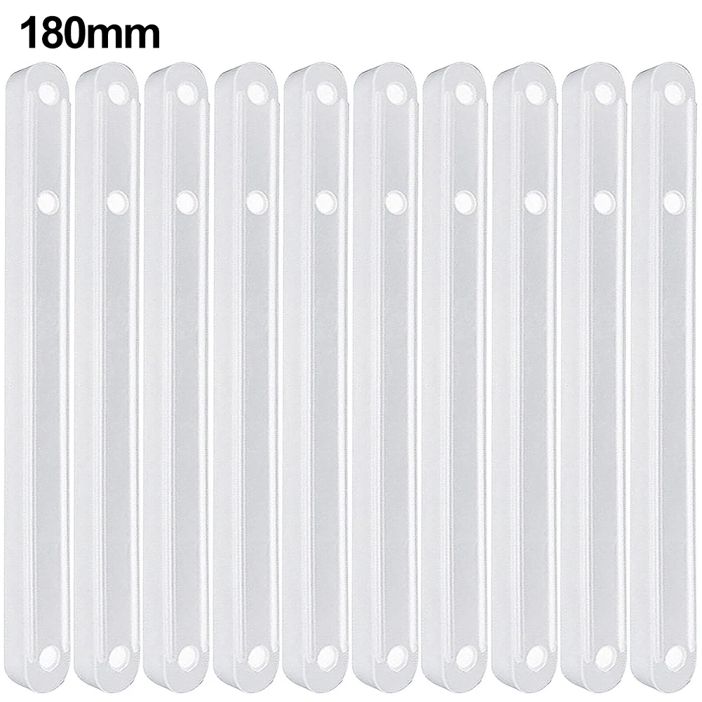 10 Pezzi Draw Rail Guide Per Cassetti In Plastica Per Guide Per Cassetti Dell'Armadio 180/235/298Mm Draw Runner Parti Di Ricambio