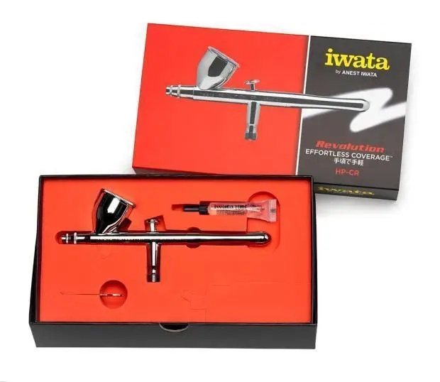 Anest Iwata Hp-Cr Revolution Aerografo A Doppia Azione Da 0.5Mm
