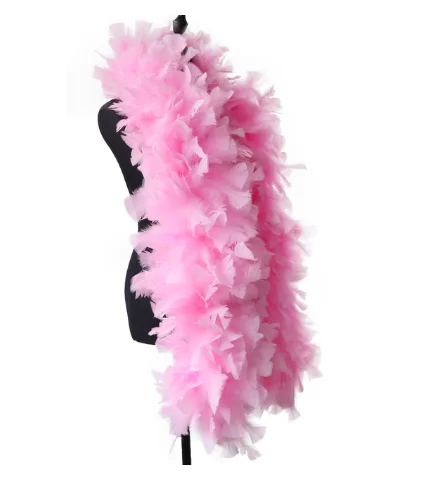 Fluffy Marabou Boa Turchia Feather 2Yards/Pc Carnival Decoration Dress Scialle/Sciarpa Per Artigianato Plume