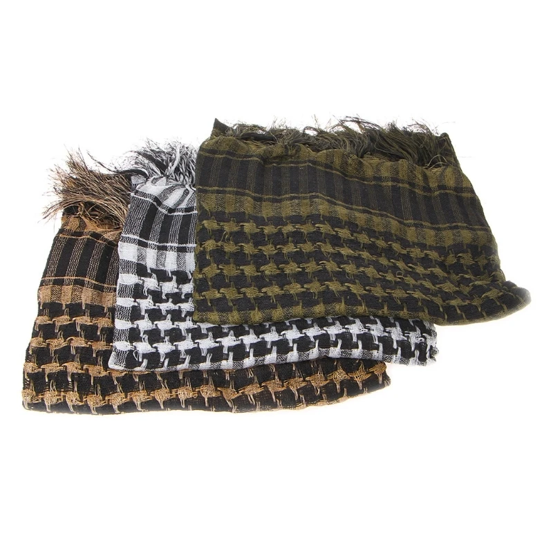 Camo Militare Keffiyeh Sciarpa Araba Scialle Da Ciclismo Per Avvolgere La Testa Uomo Donna Militare Shemagh Deserto Arabo Keffiyeh Addensato Sca