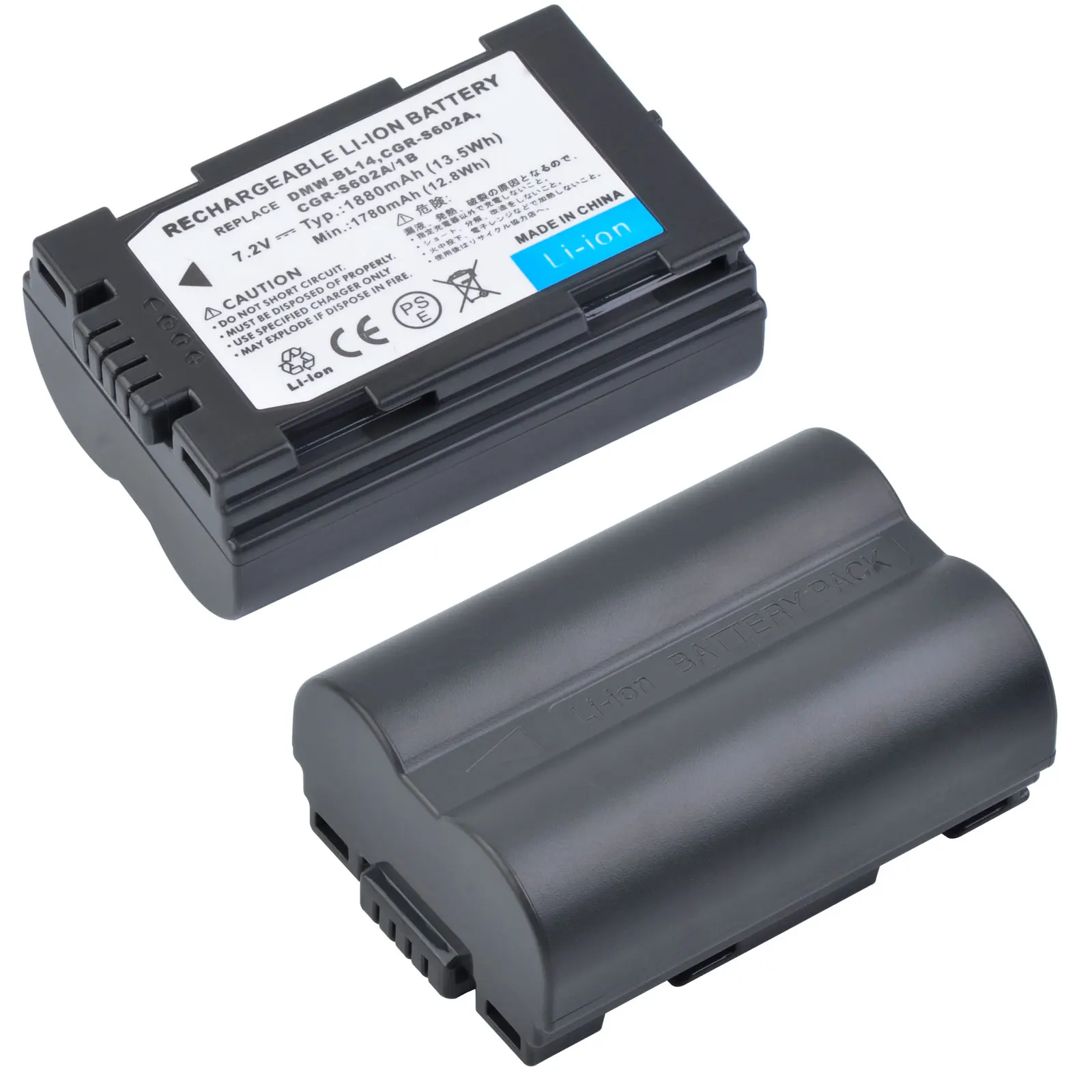 Cgr-S602 Batteria Cgr-S603 Dmw-Bl14 Per Panasonic Leica Digilux 1 Cgr-S602A Lumix Dmc-L1 Dmc-Lc40 Dmc-Lc5
