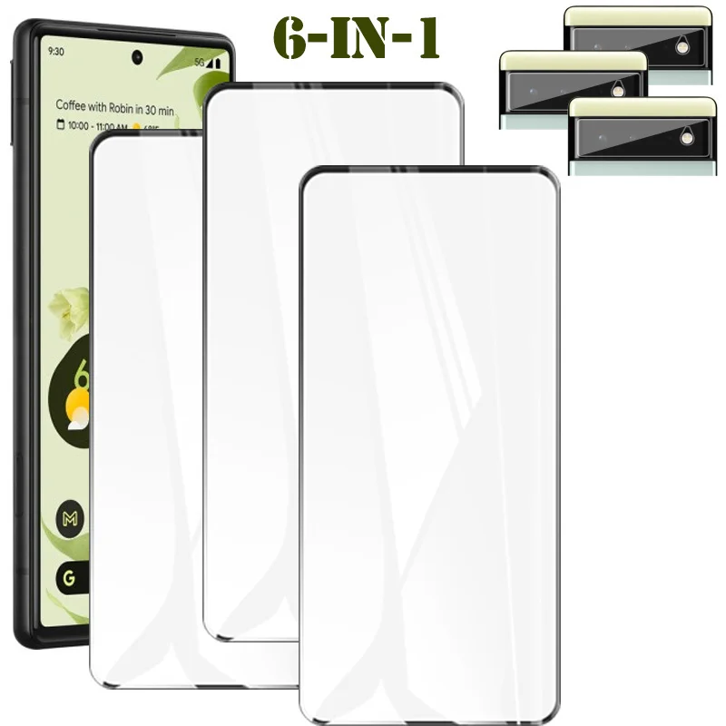 Pixel 7A Vetro Temperato 9D Su Google Pixel 6 Protezioni Di Schermo Google Pixel6A Pixel6 Google Pixel 7A Screen Protector Google Pixel 6A Pellicola V