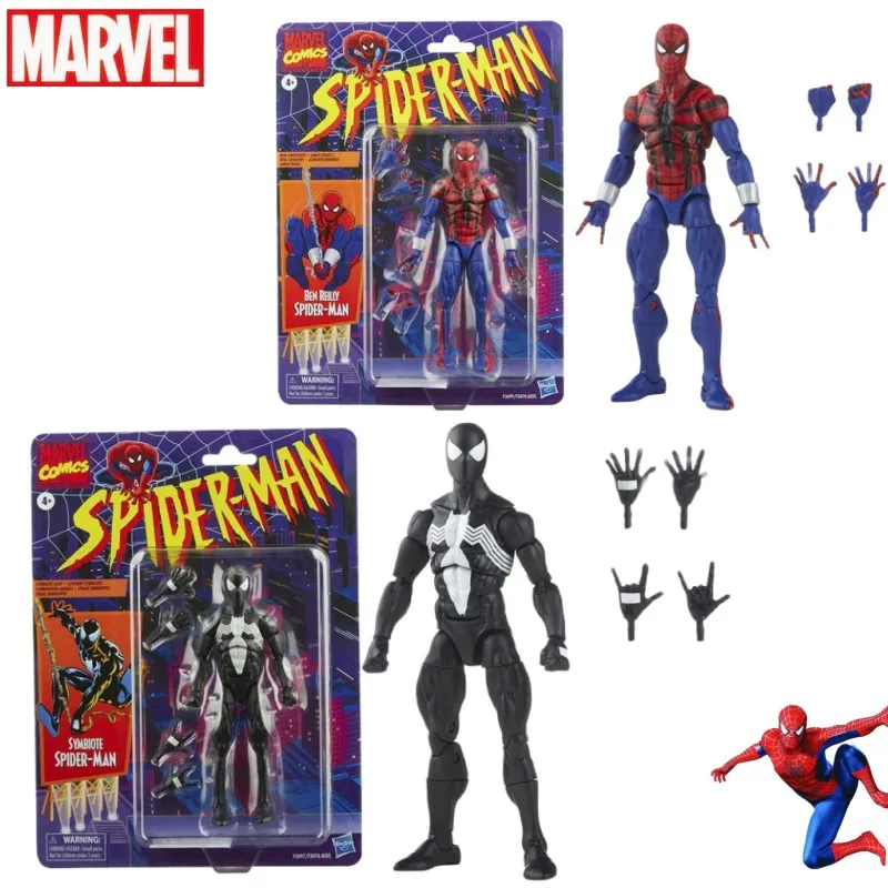 Marvel Legends Spiderman Figure Spider-Man In The Spider-Verse Sv Peter B. Parker Sentinel Miles Action Figures Modello Di Giocattoli