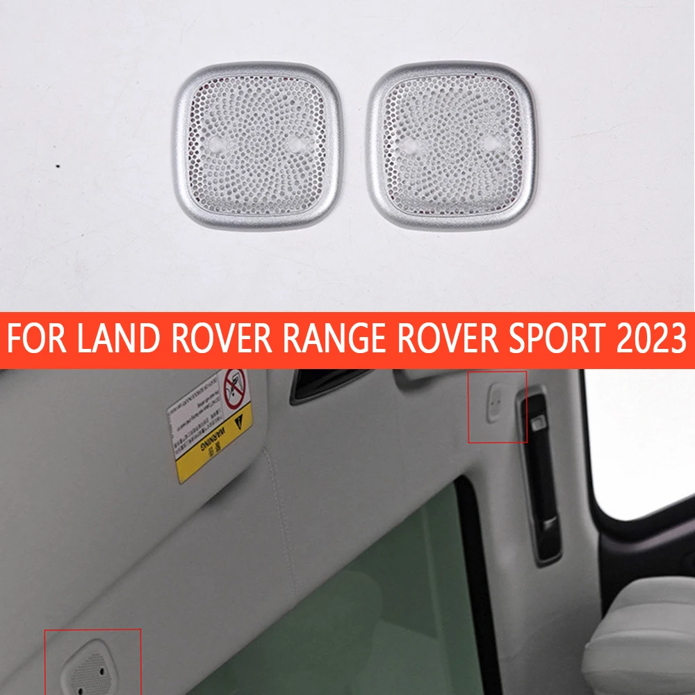 2 Pezzi Per Land Rover Range Rover Sport Copertura In Corno Per Tetto Copertura Per Finestra Copertura Per Interni In Acciaio Inossidabile Accessori P