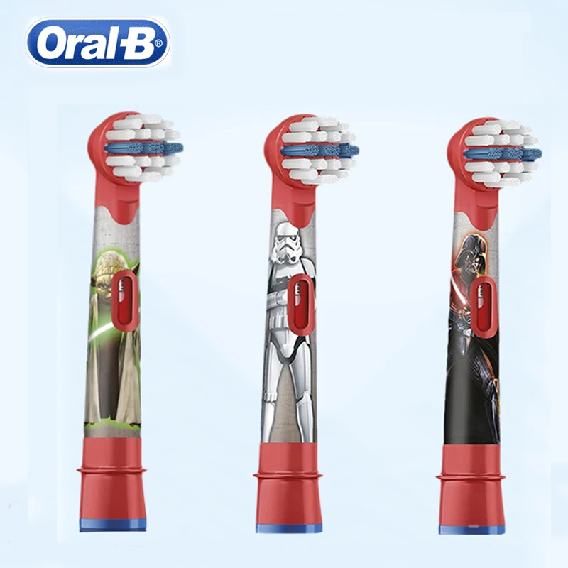 Oral B Kids Spazzolino Elettrico Testine Sostituibili Serie Star Wars Setole Morbide Cura Delle Gengive Prevenire La Carie Per I Bambini