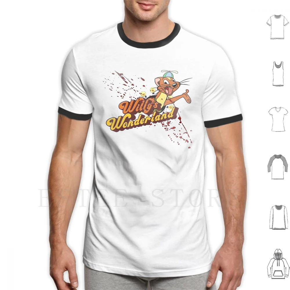 Willy'S ( 3 ) T Shirt Print Cotton Willy S Willy S Willy Action Horror Comedy Bidello Nick Nickel Cage Liv Willy Weasel