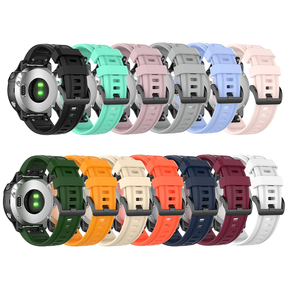 Misura Per Garmin Fenix 7S 6S Watch Band/ Fenix 5S Plus Fasce Per 20 Millimetri Quickfit Bande In Silicone Cinghie Wristband Per Garmin Fenix 6S Pro