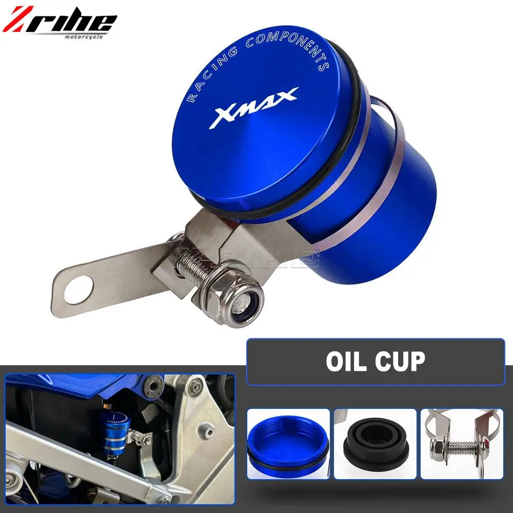 Per Yamaha Xmax 125 200 250 300 400 X-Max125 X-Max250 X Max X-Max Moto Freno Frizione Serbatoio Cilindro Fluido Serbatoio Olio Tazza