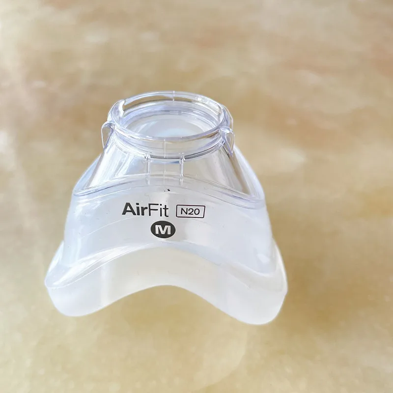 Maschera Nasale Cuscino In Silicone Per Resmed Airfit N20 Maschera Per Il Naso Ventilatore Maschera Per Dormire Accessori Per Airfit Resmed Dedicati