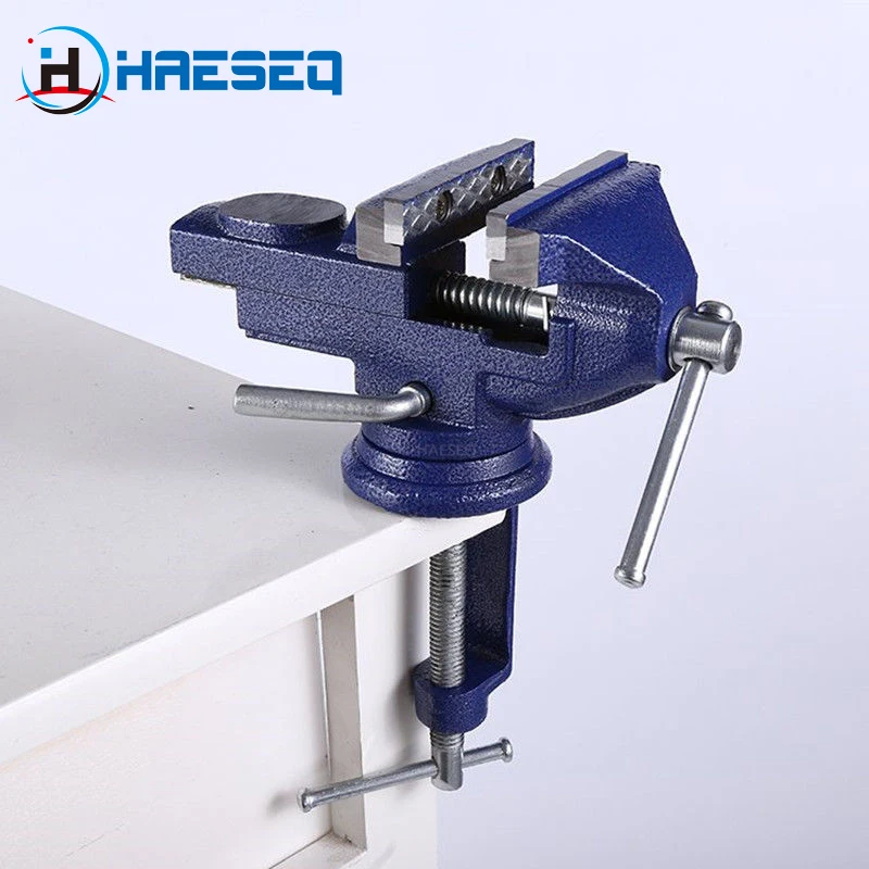 70/80Mm Morsa Da Tavolo Morsa Da Banco Morsetto Da Banco Girevole A 360 ° Morsa Da Tavolo Etaux De Serrage Imadowo Mengene Morsa Da Banco Multifunzion