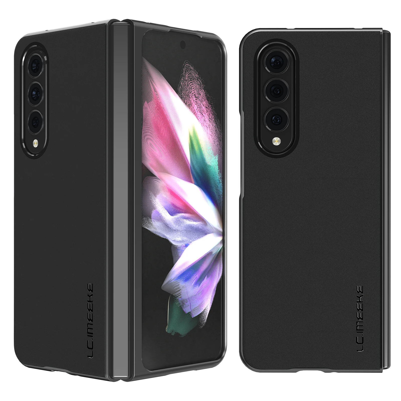 Custodia Semplice Per Samsung Galaxy Z Fold3 5G Custodia Protettiva In Pelle Di Lusso In Stile Business Per Galaxy Z Fold3 Zfold3 5G Cover