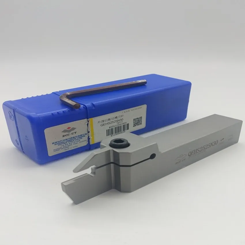 Qehs2525N30/Qehs3232N30 Zcc.Ct Cutting Grooving Tools External Turning Tool For 5.00Mm Inserts 1Pcs/Box