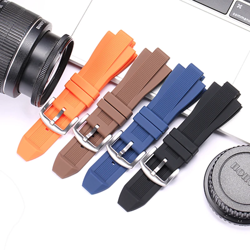 Cinturino In Gomma Siliconica Per Michael Kors Uomo Dylan Mk8184 Mk8152 Mk9020 Mk9026 Bracciale Impermeabile 13Mm Accessori Per Orologi