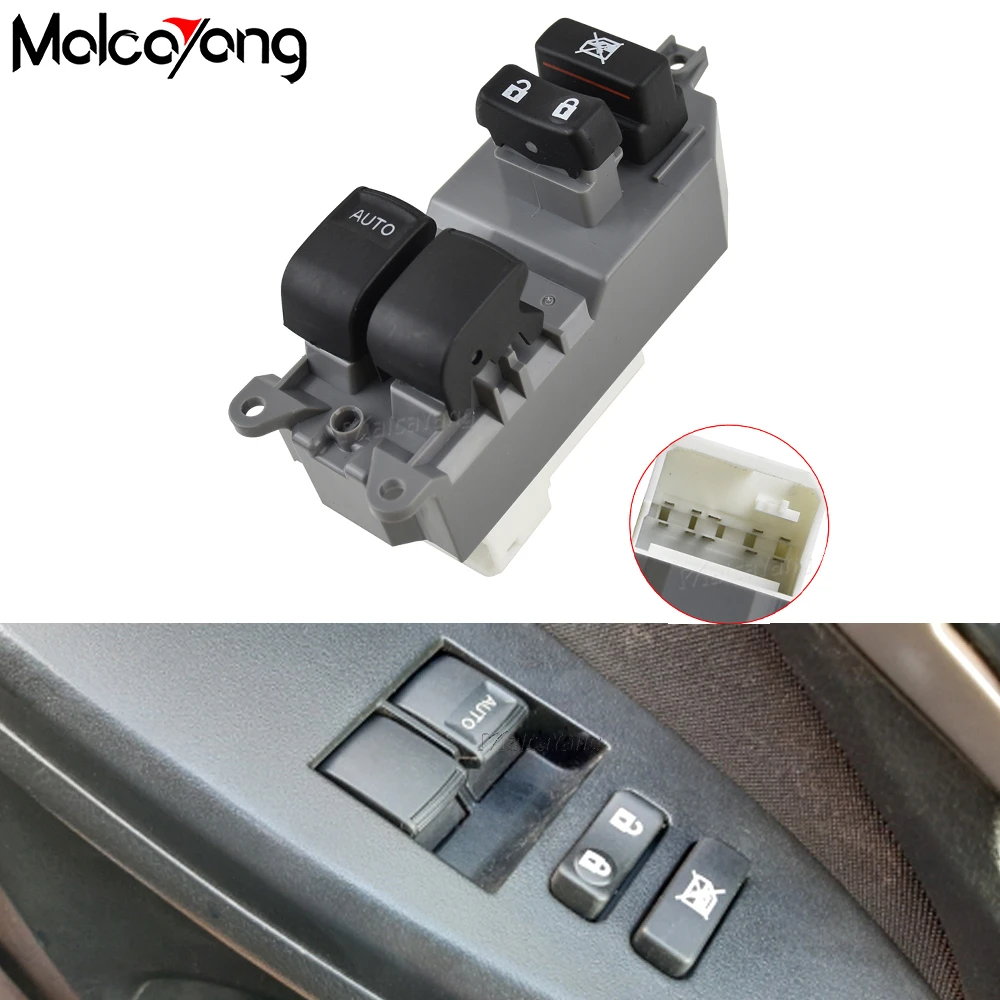Per Toyota Auris Hybrid 2007-2013 Yaris 2005-2011 Pulsante Interruttore Sollevatore Alzacristalli Elettrici 84820-02230