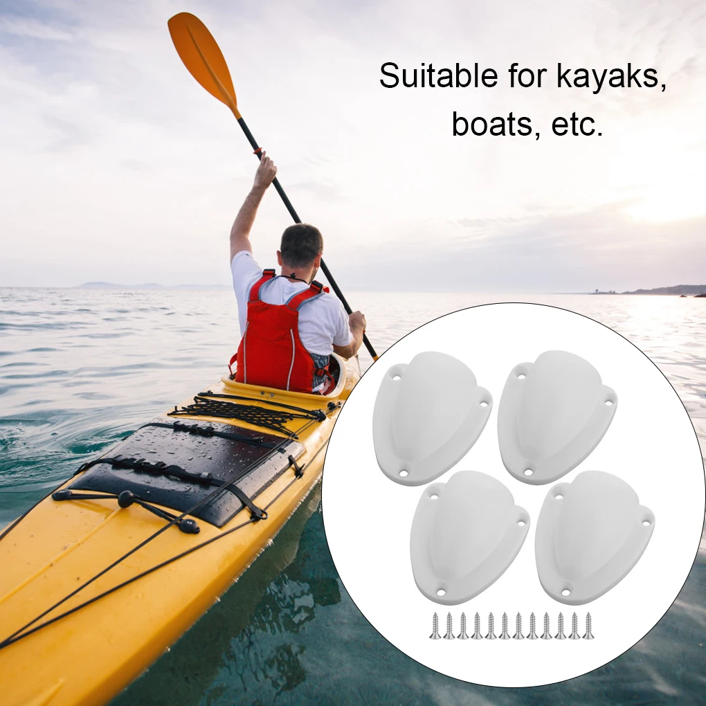 4 Pezzi Nylon Clam Shell Boat Yacht Wire Cable Cover Portable Water Sports Ship Air Vent Hardware Viti Di Ricambio