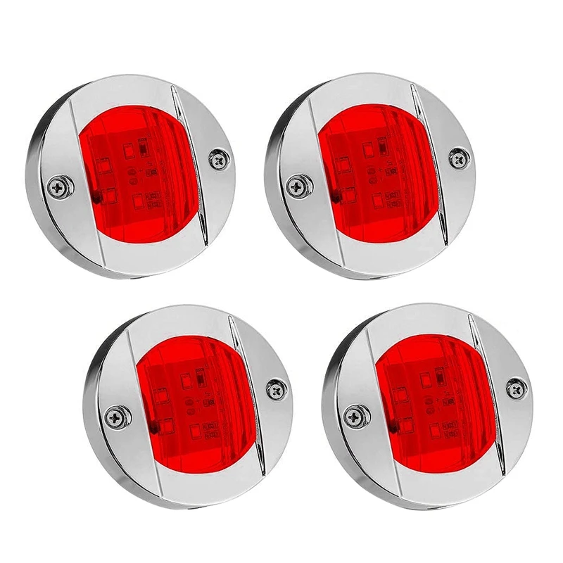 Luci Di Navigazione Led Side Marker Light Waterproof Marine Boat Yacht Round Transom Anchor Luci Di Poppa