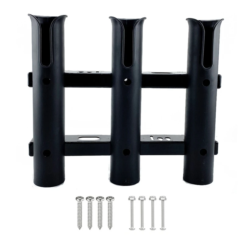 Marine Boat Yacht Kayak Fishing Vertical 3 Link Rod Holder Per Barca Tube Mount Staffa Presa Staffa Per Canna Da Pesca