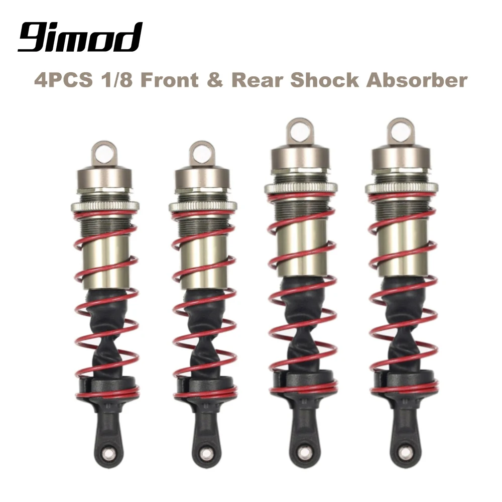 4 Pezzi Ammortizzatore 120Mm Anteriore 140Mm Posteriore Ammortizzatore In Metallo Sospensione Per Hpi Trofeo Flux 107016 1/8 Rc Auto Da Corsa Truggy Z
