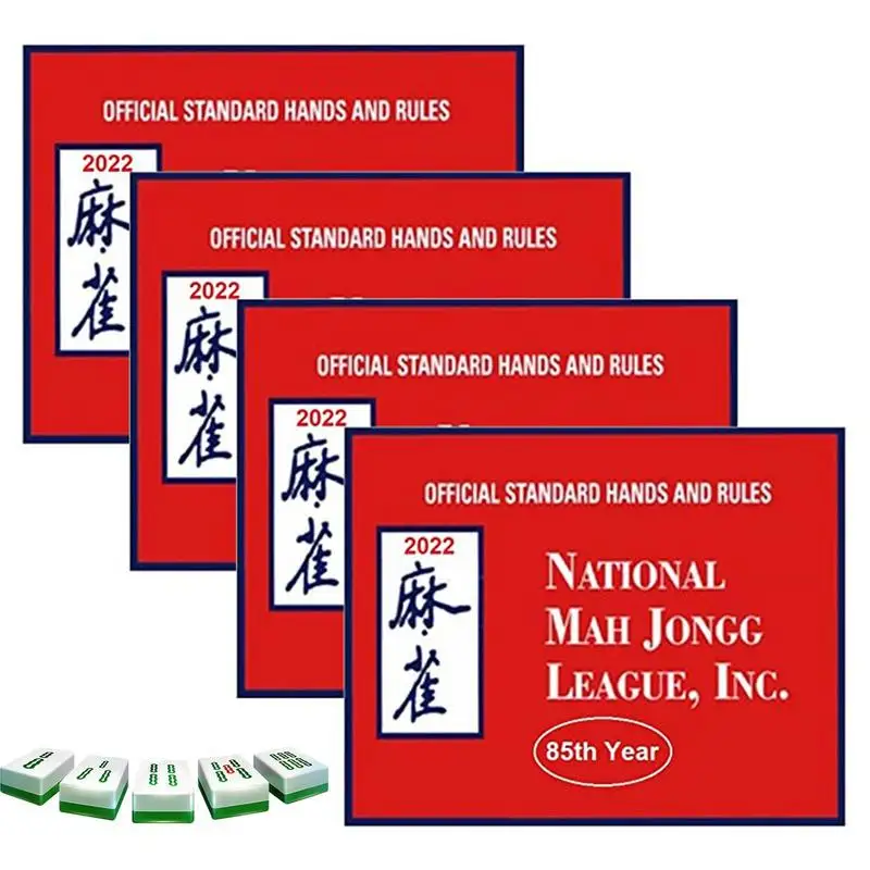 2022 Mahjong Card National Mah Jong Card Mahjongg League Card Large Print Carte Mahjong Carte Mani E Regole 2022 Mah Jongg