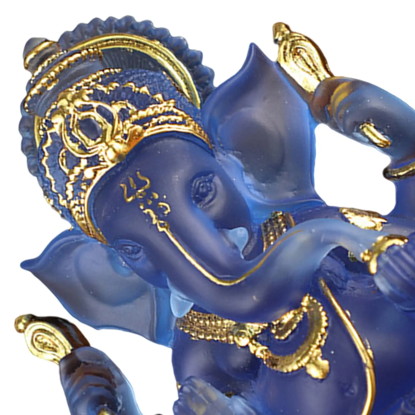 Ganesha Figurine Indian Fengshui Lord Ganesh Statue Ornamenti Per La Casa Artigianato Buddha Elefante Scultura Dio Indù