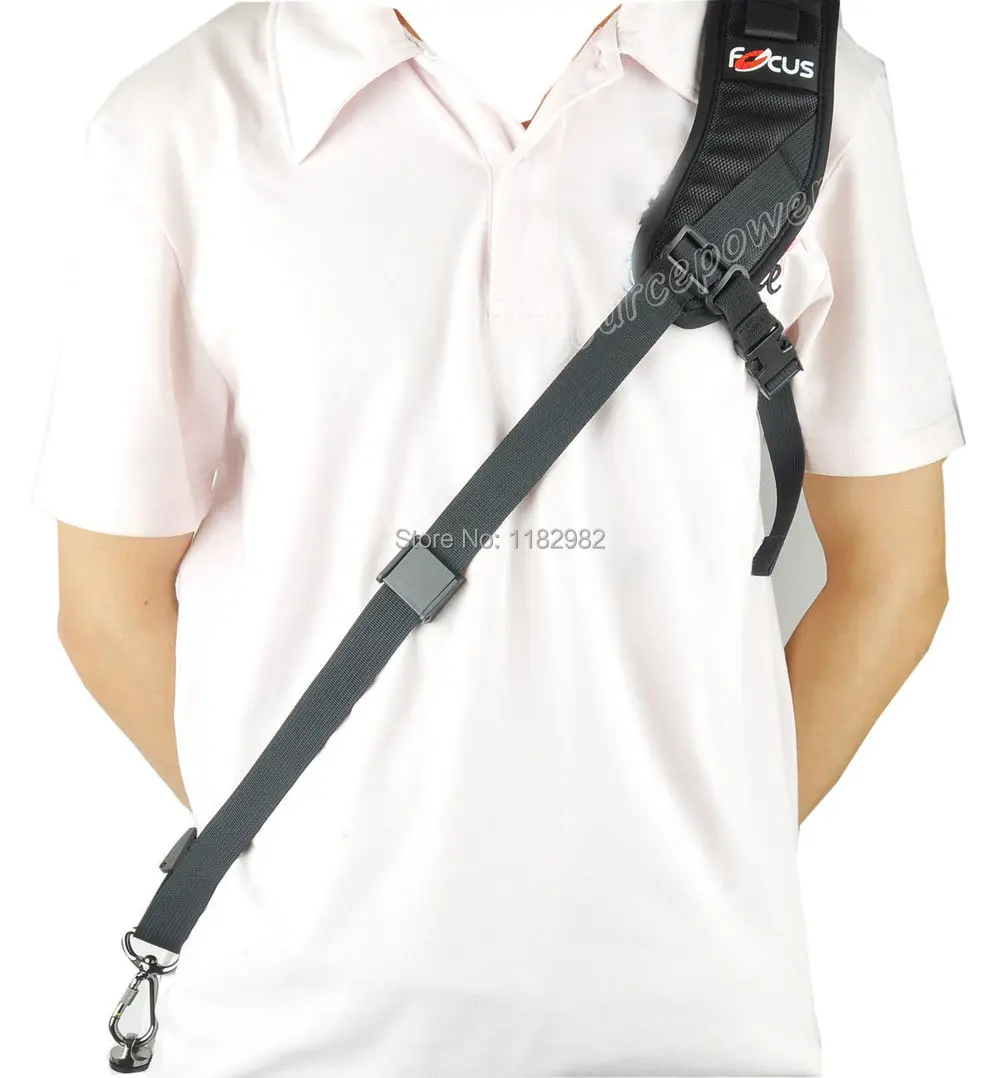 Anti-Slip Di Messa A Fuoco F-1 Camera Sling Strap Per Nikon Olympus Canon Sony Panasonic